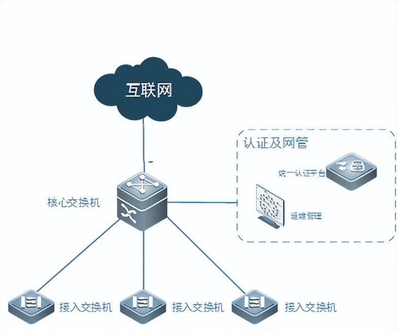 一套计算机网络系统设计方案,包含外网,内网,智能化设备网_接入_建设_